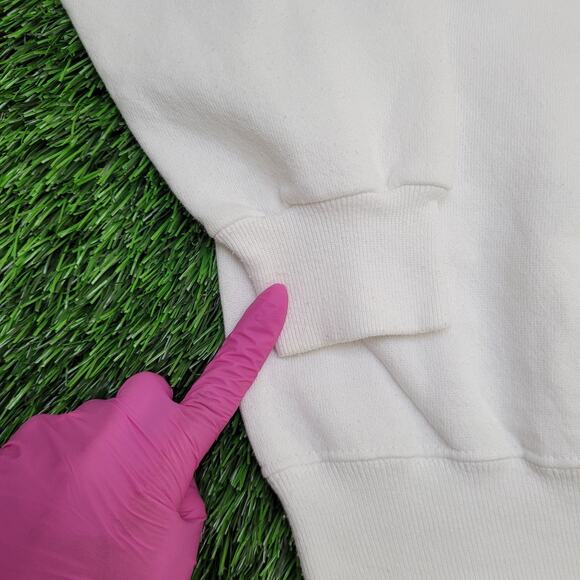 Vintage 1989 Funny Nurse Sweatshirt Womens Large 21x21 Boxy - Picture 5 of 15